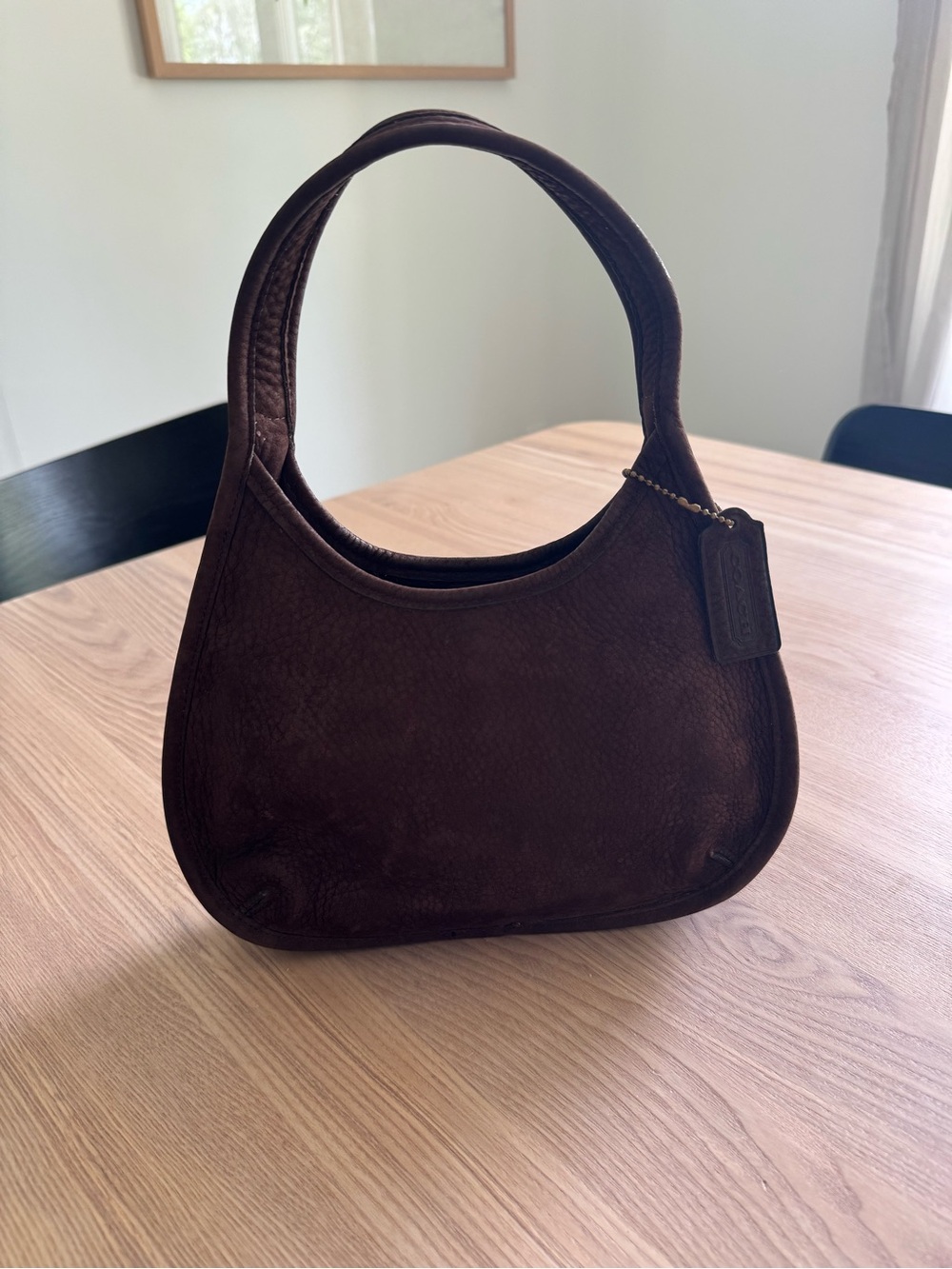 Vintage Coach Ergo 4399 brown Nubuck bag - Picture 1 of 5
